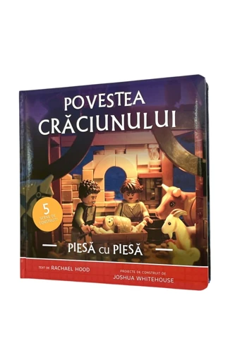 The Christmas Story Brick by Brick (Romanian edition)