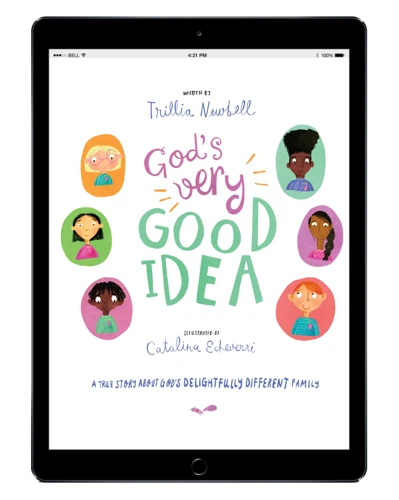 Download the full size illustrations - God's Very Good Idea