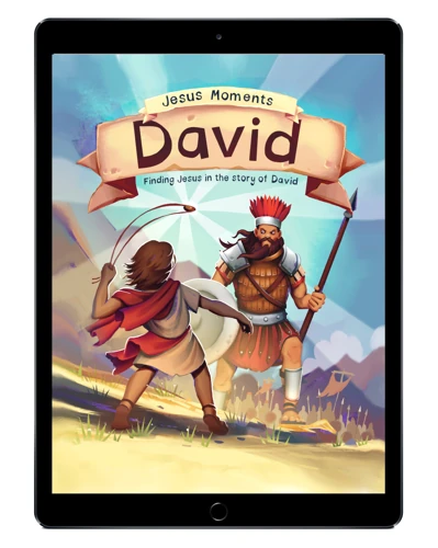 Download the full-size illustrations - Jesus Moments: David