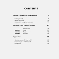 Hope Explored Leader's Handbook