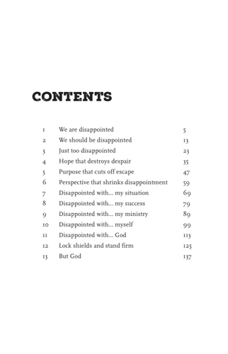 Dealing with Disappointment (ebook)