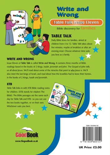 Table Talk 11: Write and Wrong