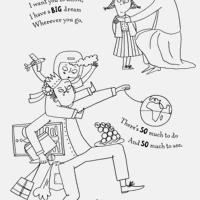 Wherever You Go, I Want You To Know Coloring Book