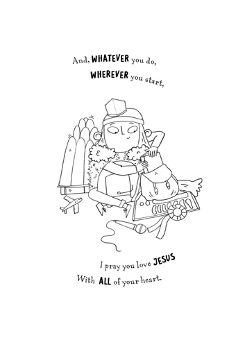 Wherever You Go, I Want You To Know Coloring Book
