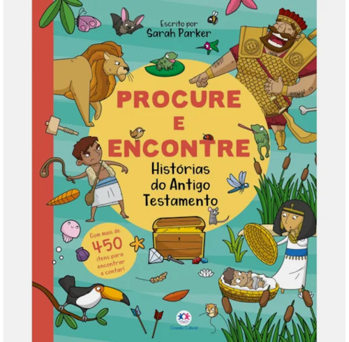 Seek and Find: Old Testament Bible Stories (Portuguese)