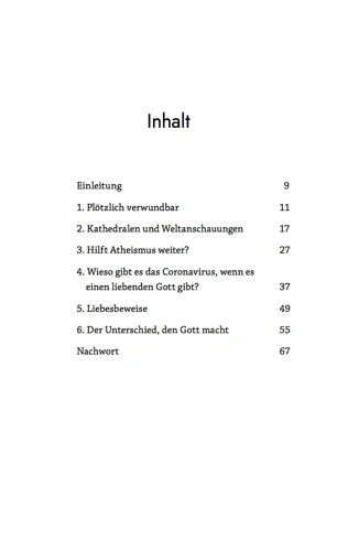 Where is God in a Coronavirus World? (German)