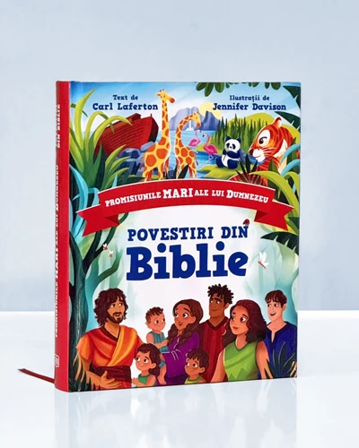 God’s Big Promises Bible Storybook (Romanian)