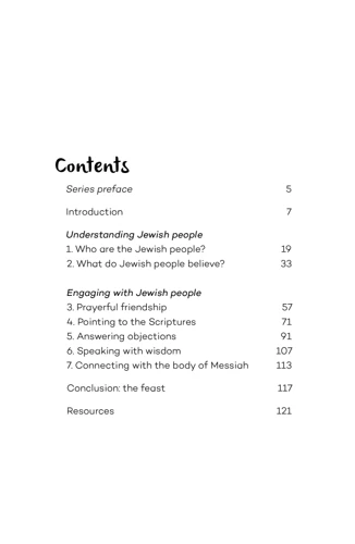 Engaging with Jewish People