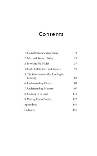 Embracing Complementarianism