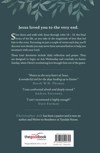 He Loved Us to the End