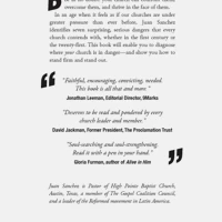 Seven Dangers Facing Your Church