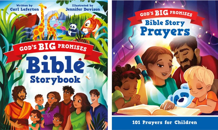 God's Big Promises Bible Storybook and Prayers
