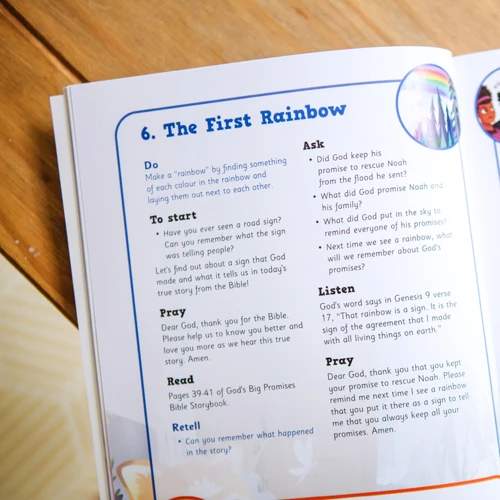 God’s Big Promises: Beginning with God Family Devotions