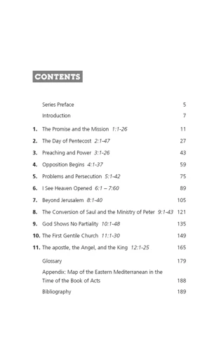 Acts 1 – 12 For You