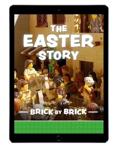Download the full-size illustrations - The Easter Story Brick by Brick