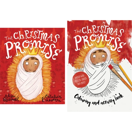 The Christmas Promise Storybook and Coloring Book Bundle