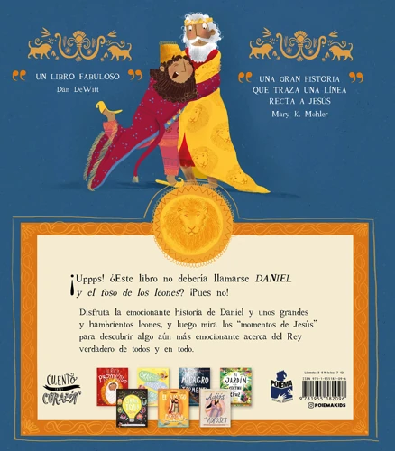 Jesus and the Lions' Den Storybook (Spanish)