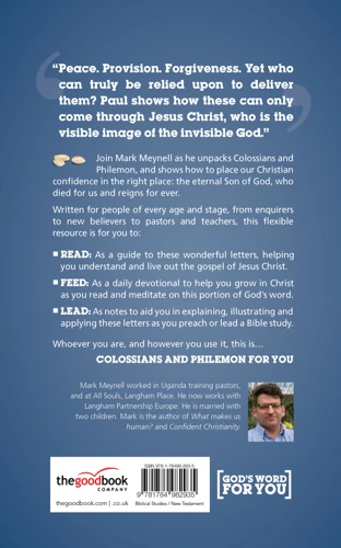 Colossians & Philemon For You