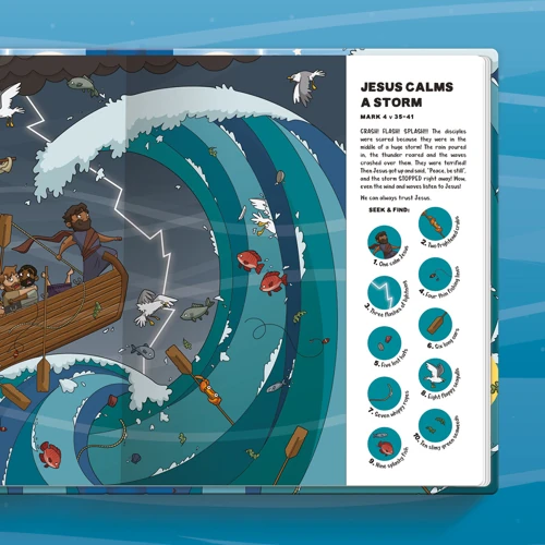 Seek and Find: New Testament Bible Stories