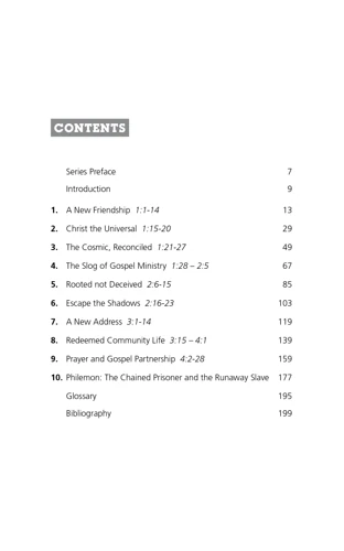Colossians & Philemon For You