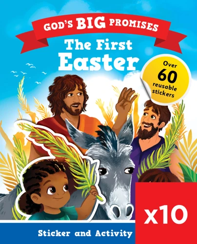 God's Big Promises: The First Easter Sticker and Activity Book (10 Pack)