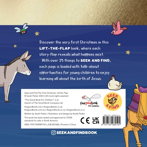 Seek and Find Christmas Lift-the-Flap Book