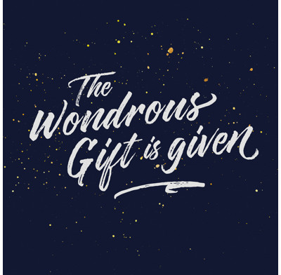 The wondrous gift is given