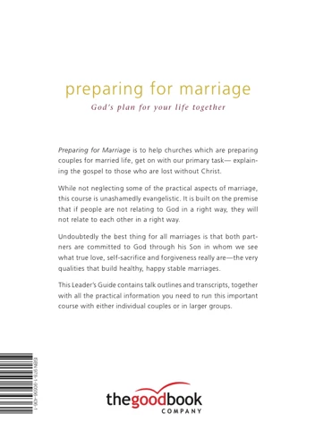 Preparing for Marriage - Leaders Guide