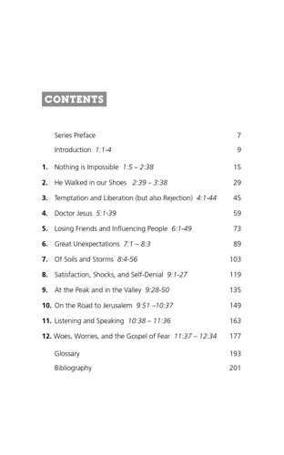 Luke 1 – 12 For You