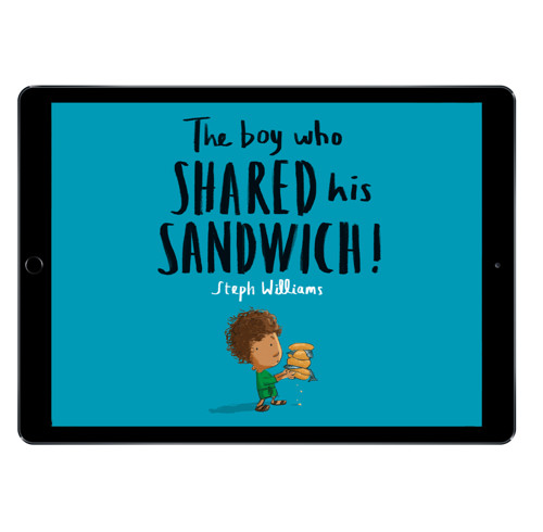 Download the full-size illustrations - The Boy Who Shared His Sandwich