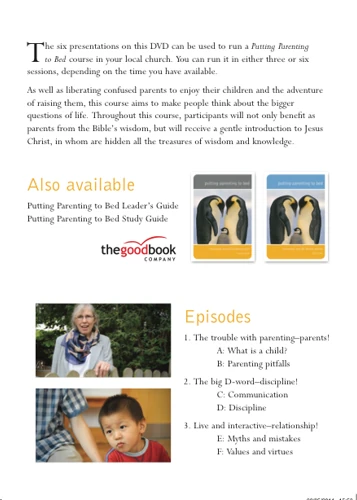 Putting Parenting to Bed - DVD