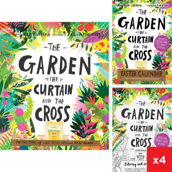 The Garden, the Curtain, and the Cross Story Plus Easter Calendar and 4 ...