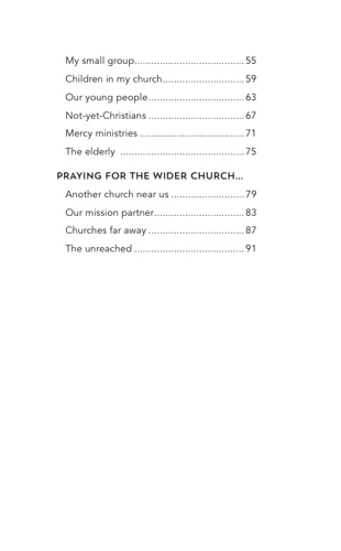 5 Things to Pray for Your Church (ebook)