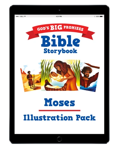 God's Big Promises: Moses Illustration Pack